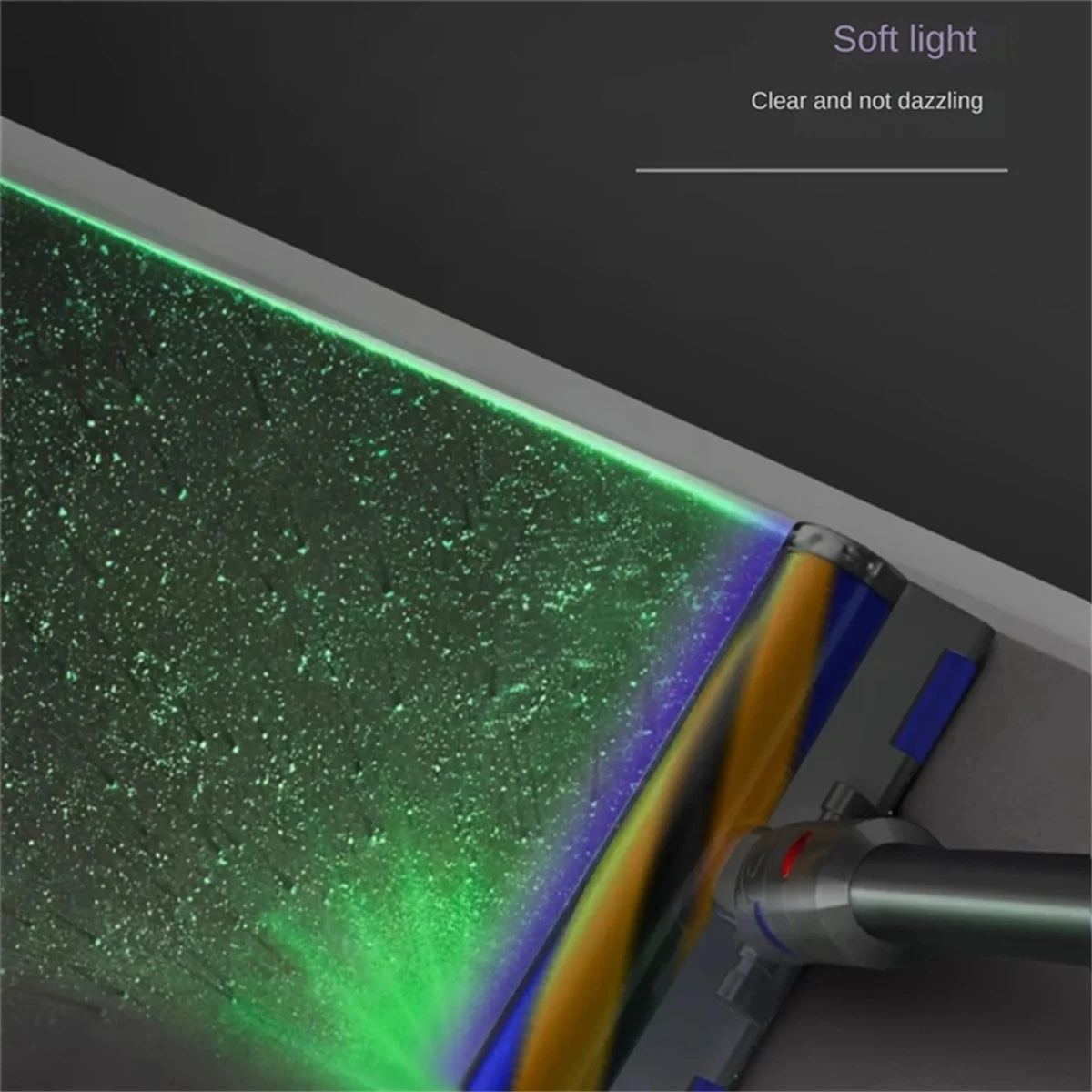 2 pçs aspirador de pó luzes com bateria pet cabelo gatos cão pele poeira display lâmpada led universal peças vácuo