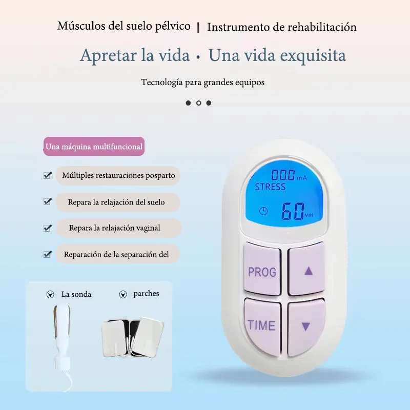 Electric Pelvic Floor Muscle Stimulator Vaginal Trainer Kegel Exerciser Incontinence Therapy Vagina Tightening Women