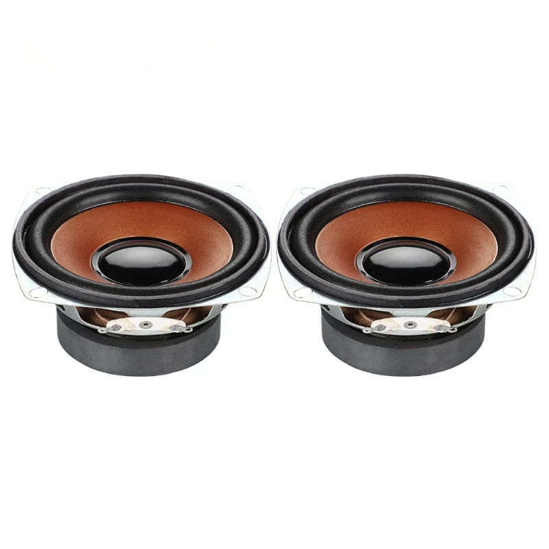 SOTAMIA 2 шт. 3-дюймовый аудиодинамик 4 Ом 10 Вт средний басовый динамик сабвуфер Hi-Fi громкоговоритель музыка усилитель звука домашний кинотеатр