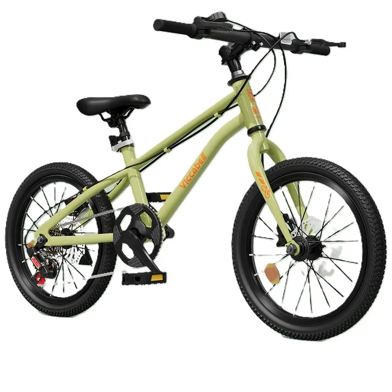 

7-17 Year Old Kid's Bicycle 18/20/22 Inch Mountain Bike High Carbon Steel Double Disc Brake Mountain Bike