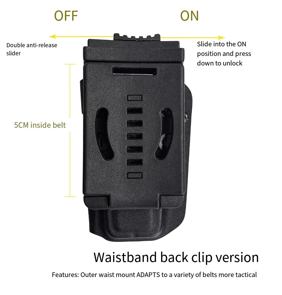 HANDMADE K SHEATH KYDEX for Leatherman Surge,P4,TTI PLUS,SIDEKICK,WINGMAN,REBER,ARC,MUT view 2