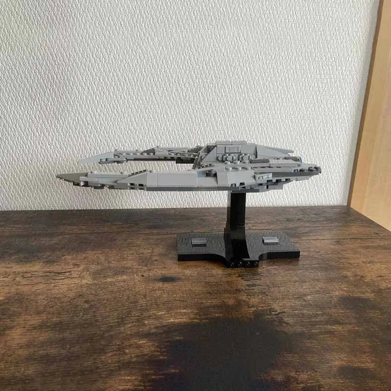 314 جزيئات MOC الفيلم والتلفزيون الشهير Cylon Raider نموذج سفينة الفضاء تجميع اللبنات لعبة هدية عيد ميلاد للأطفال #4