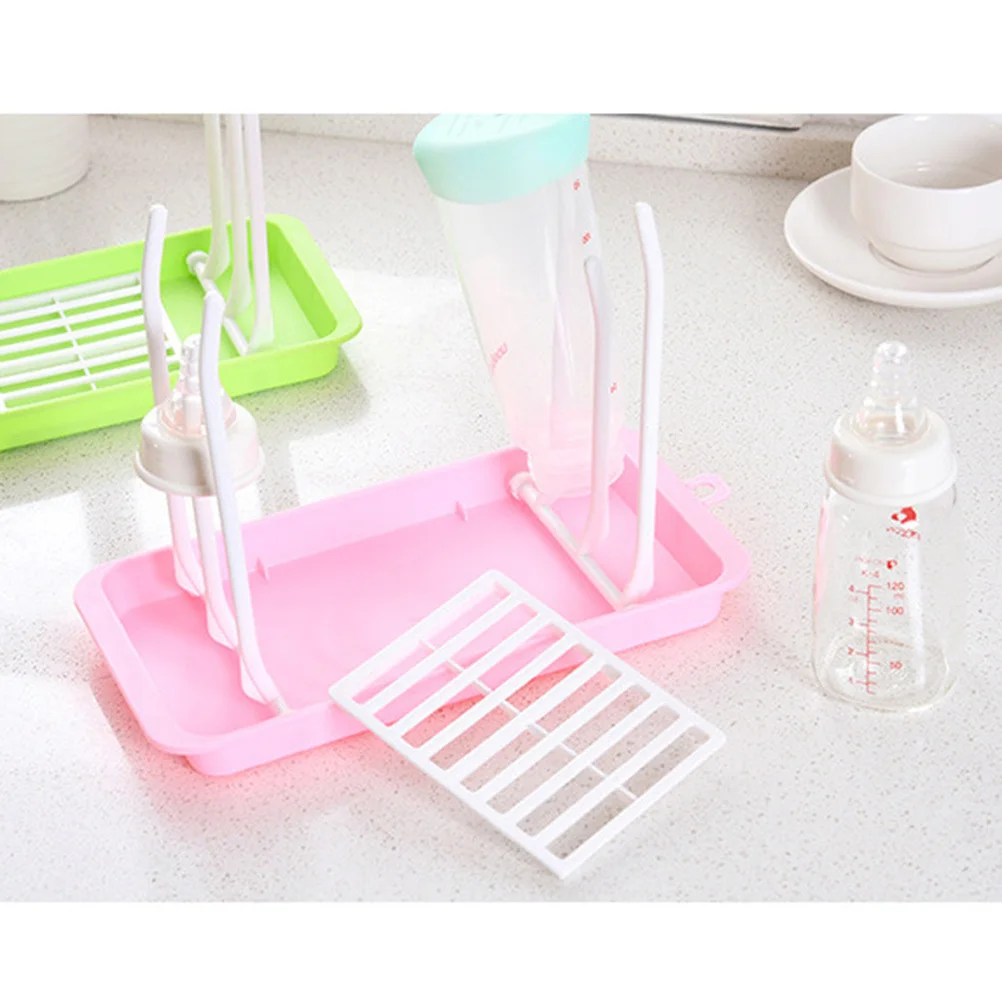 رف تجفيف زجاجات الأطفال قابل للطي من مادة البولي بروبيلين مجفف كونترتوب للحلمات أجزاء مضخة الثدي اللهايات أكواب سيبي #1