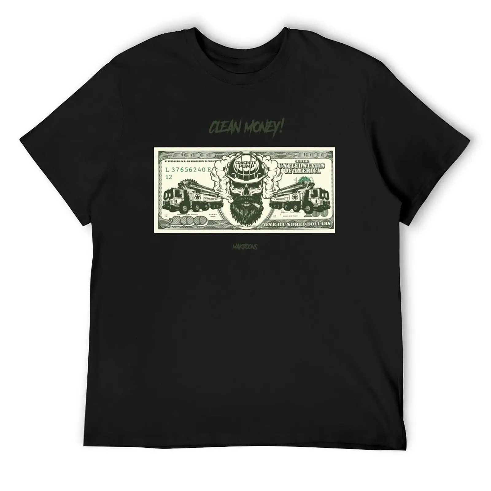 

Clean Money pump T-Shirt graphics aesthetic clothes anime shirts men