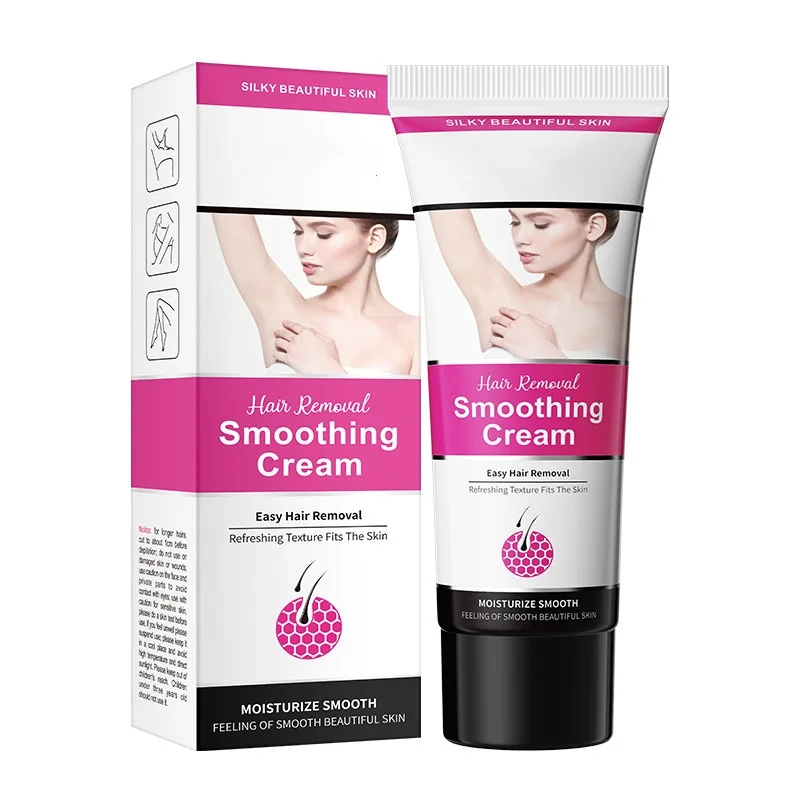 Crema de depilación rápida indolora para hombres y mujeres, inhibidor de crecimiento de vello, brazo, axila, piernas, depilación permanente, belleza, cuidado de la salud, 50g