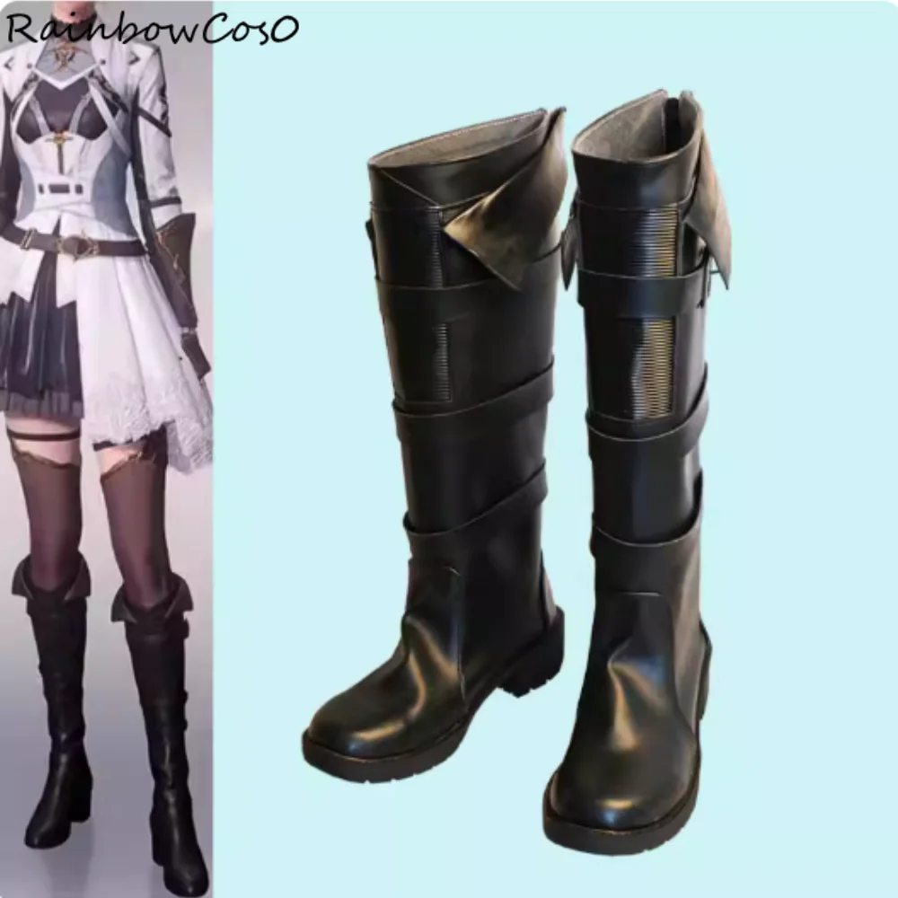 

Heroines Love and Deepspace Обувь для косплея Сапоги Игра Аниме Вечеринка Хэллоуин RainbowCos0 W5226