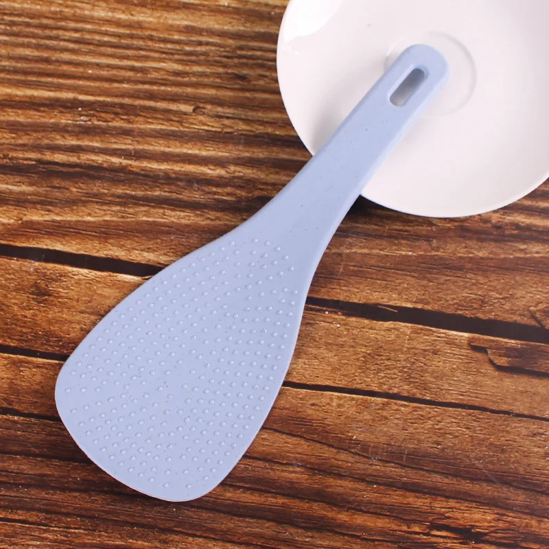 Rice Spoon Home Rice Paddle kitchen Spatula Non-stick Wheat Straw Rices Serving Cooking Utensil Tool Cookware Spoons