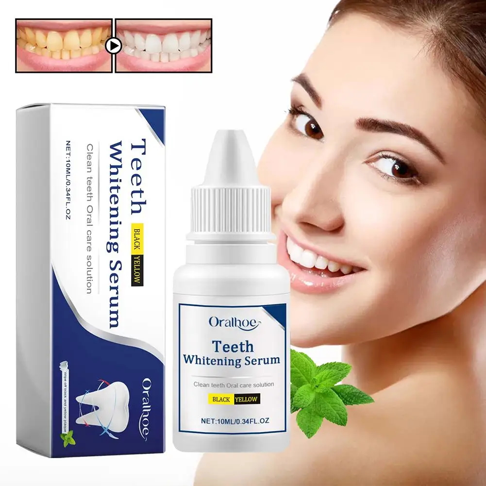 Essence de Blanchiment des Dents, Élimine Contre les Caries Dentaires, D343, Breath Fresh Books, Plaque Oral Serum Tooth Tools Hygien Z0S3