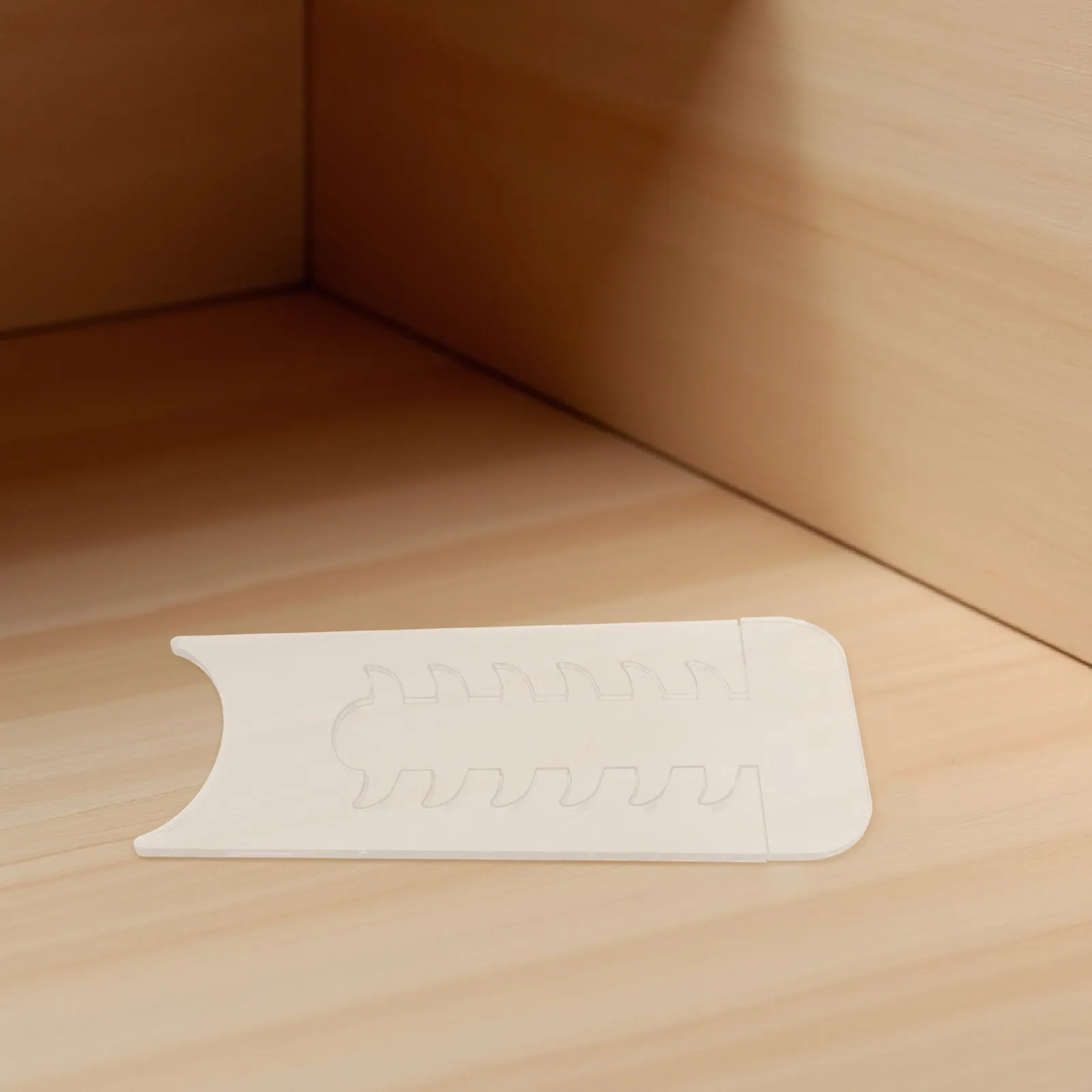 Transparent Adjustable Wall Spacer Furniture Stopper Prevent Fire Walls from Couch Bed Create Space for Vents