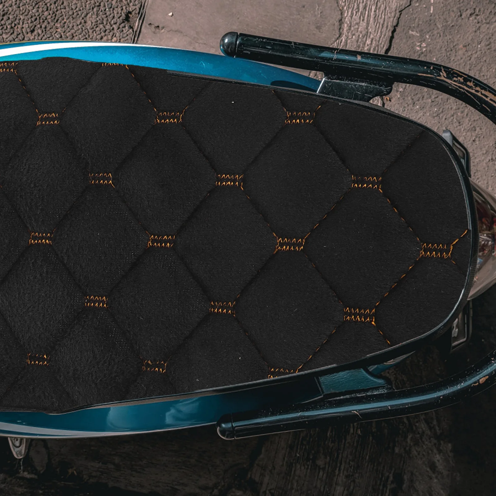 

Electric Scooter Seat Cover Thickened Warm Motorcycle Moped Saddle Cushion For Winter Riding Comfort Protection