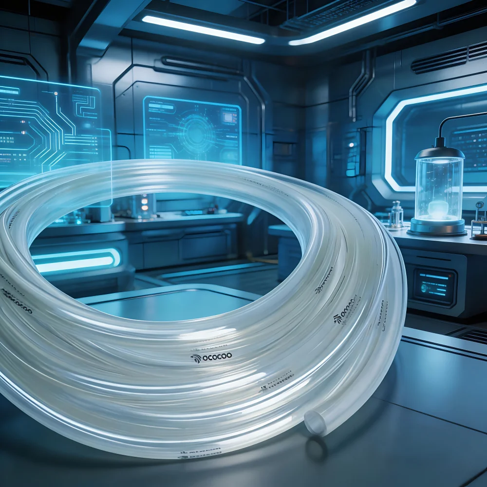 OCOCOO Data Center Servers Water Cooling Hose High Transparency Corrosion Resistant Tensile Durable BT - N8