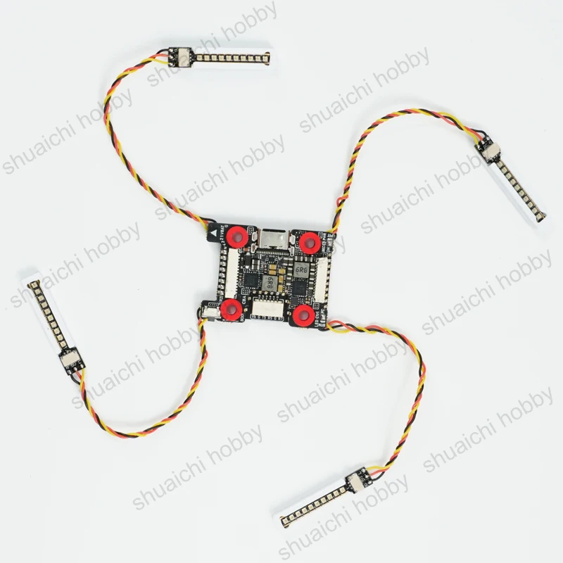1Set 5V Ultra-licht Licht Streifen Unterstützung Direkt Plug-in/Löten Verbindung für Flug Controls FPV Drone Racing DIY Zubehör