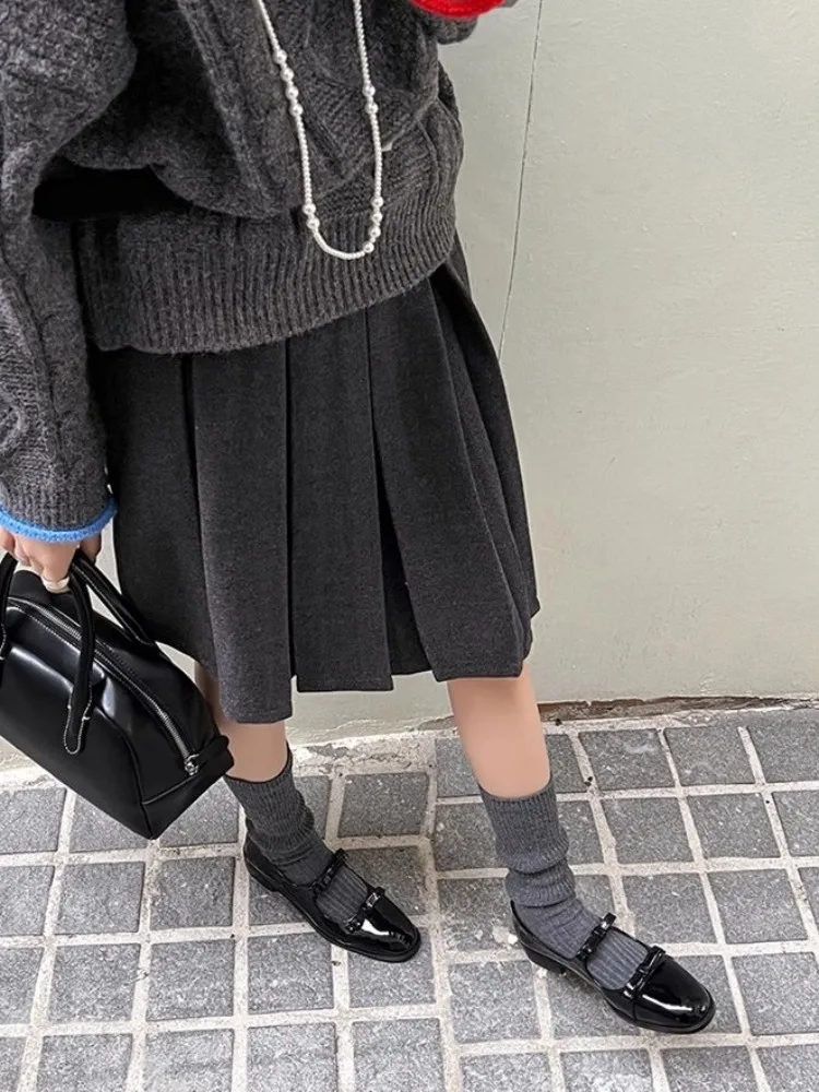 النساء جلد البقر جلد طبيعي مضخات الحلو Bowknot الانزلاق على جولة تو مكتب السيدات المتسكعون بلون جديد أحذية خفيفة أنيقة