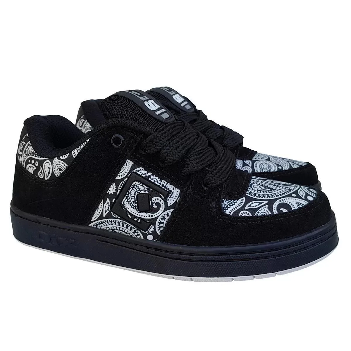 Qix 90s OG Shoes Black/White