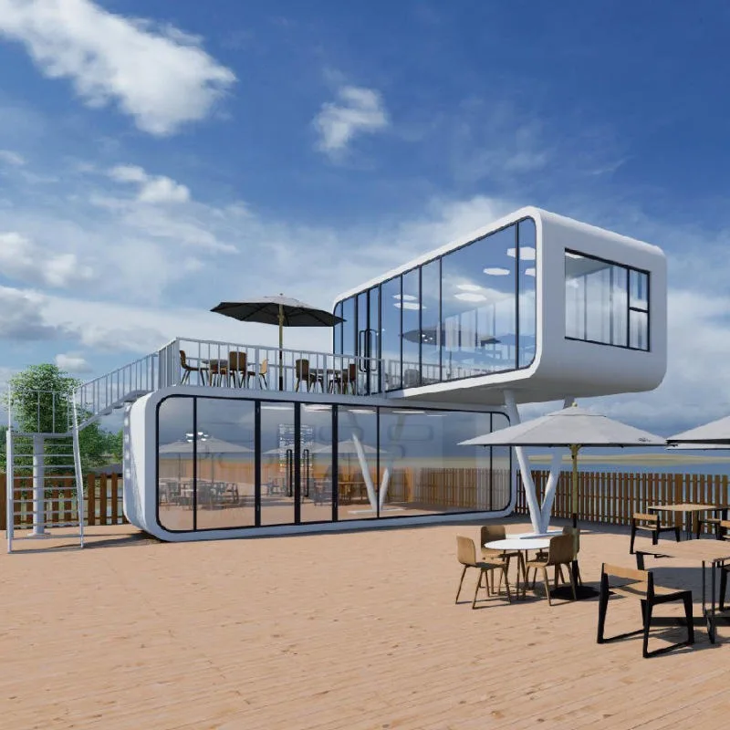 Modern capsule mini house small house home office and workshop apple cottage