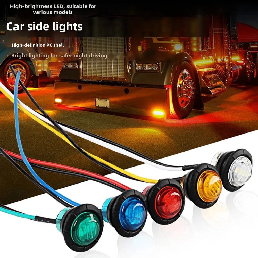

24V Car LED Marker Light \Turn \Signal \Lamp \Indicators For Cars Truck Trailers Caravan Bus Van Lorry Car Lights