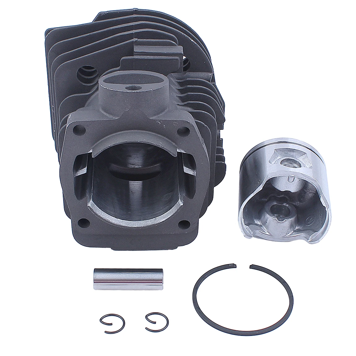 44MM Nikasil Cylinder Piston Gasket Kit For husqvarnas 350 351 353 346XP 157A Plated Chainsaw Replacement Parts