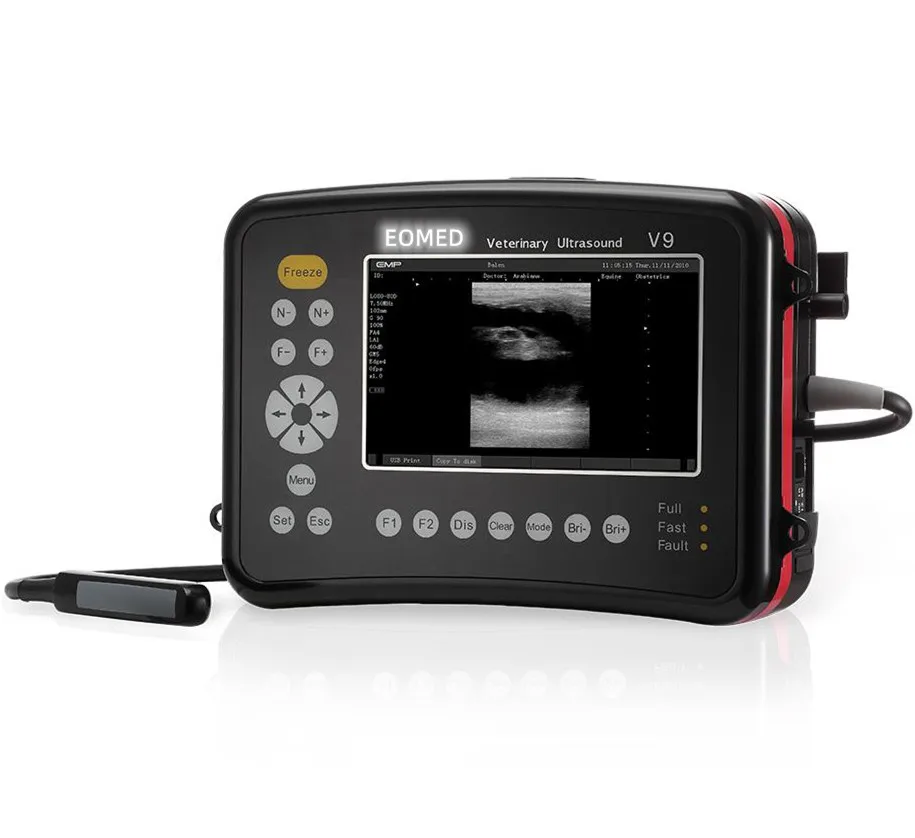 Most delicate handheld veterinary ultrasound system portable diagnostic ultrasound scanner offer software package V9