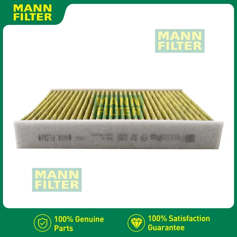 FP22032 / CUK22032M For TOYOTA Alphard Vellfire Fortuner Prius+ LEXUS ES RX UX Cabin Filter MANN FILTER 87139-F4050 87139-48050
