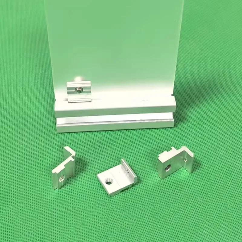 2020/3030/4040 aluminum profile laminate holder, side panel fixing part, rack slot with bracket