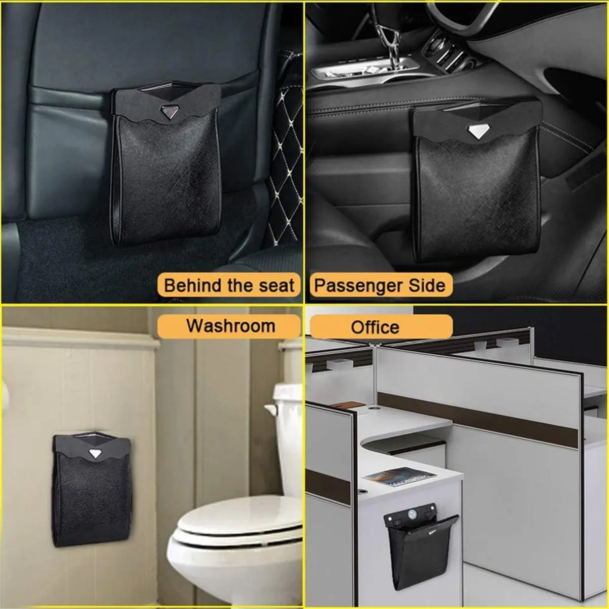 compatible-led-car-trash-can-waterproof-garbage-bag-pu-leather-storage-pocket-leak-proof-reusable