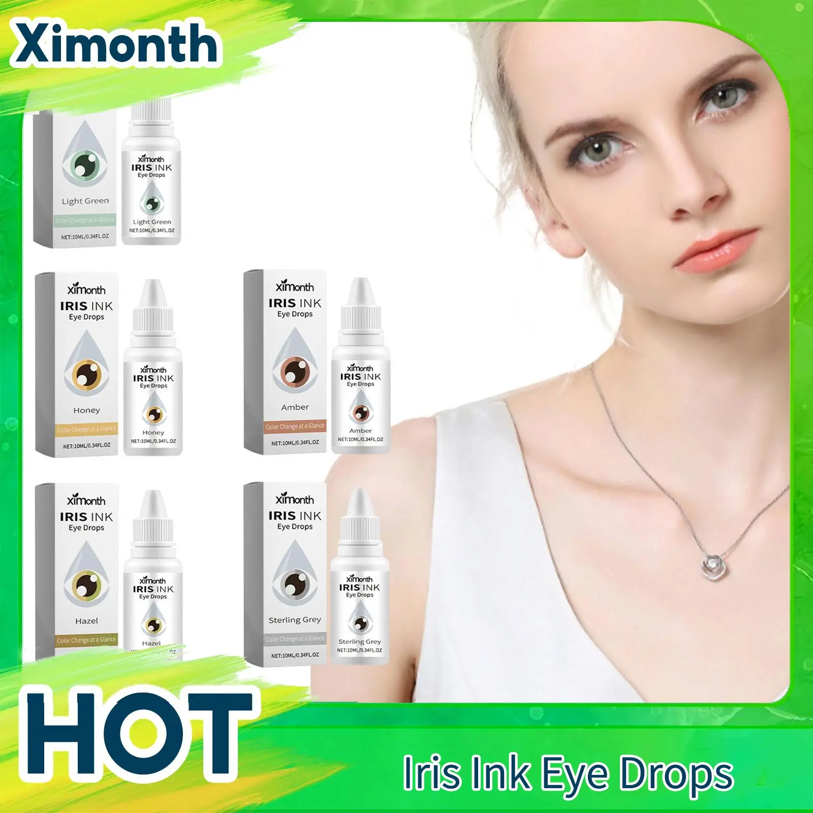 Color Changing Eye Drops Improve Vision Blurred Relieve Astigmatism Alleviate Fatigue Itch Brighten Relieve Discomfort Eye Drops