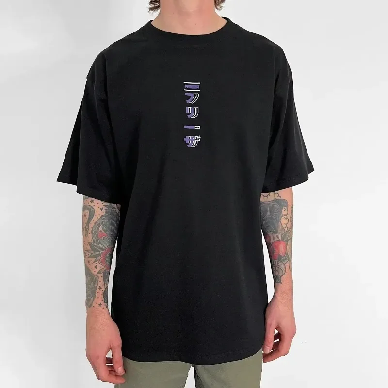 لعبة دراغون بول 2026 جديد حار الطرفية تي شيرت الرسوم المتحركة اليابانية الرجال والنساء الصيف موضة القطن الخالص فضفاض تي شيرت