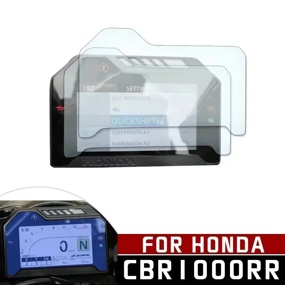 

FoR Honda CBR1000RR CBR 1000 RR 2017-2021 Motorcycle Dashboard Speedometer Scratch Cluster Screen Protection Film