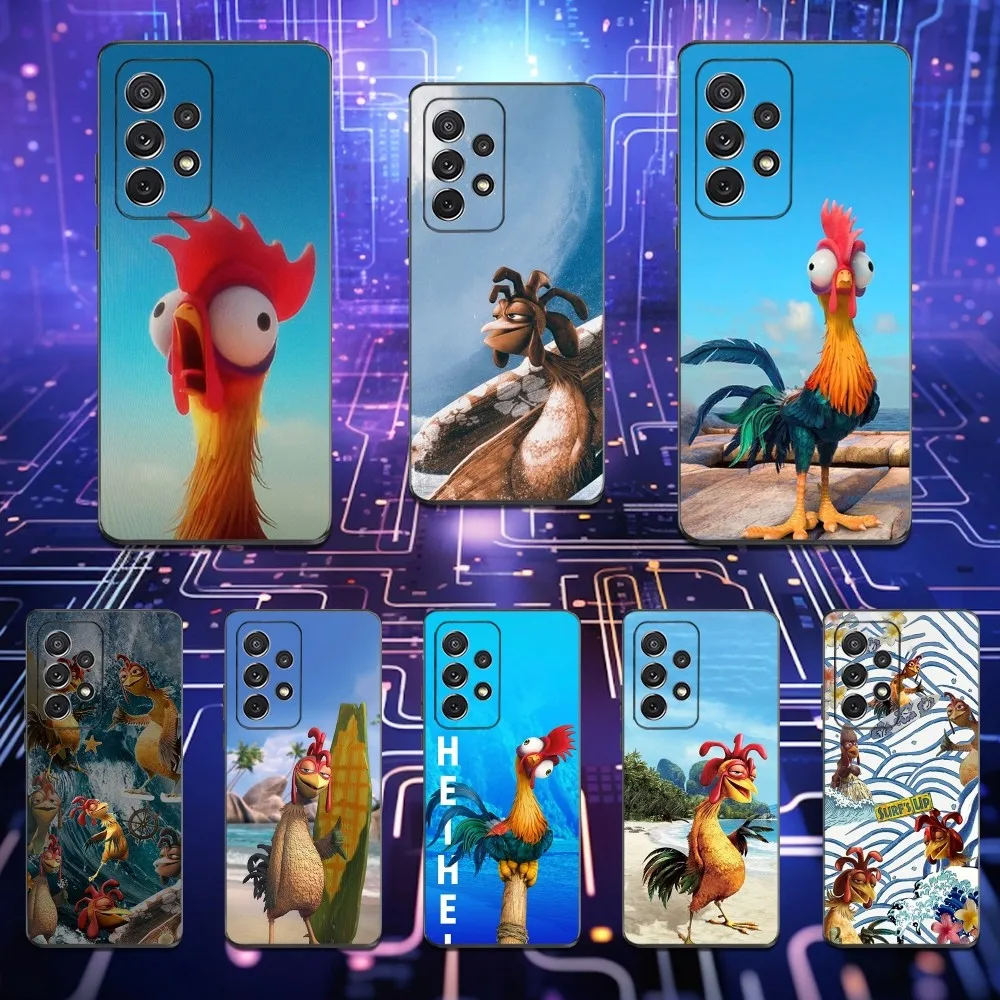 

Surfs UP C-Chicken J-Joe Phone Case For Samsung S25,S24,S23,S22,S21,S20,S10,Ultra,Plus,Lite,FE,Soft Silicone Black Cover