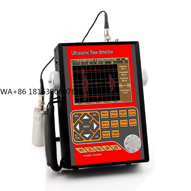 NDT680 Digital Ultrasonic Flaw Detector All‑Aluminum Shell Height Measurement Function 0‑15000mm Industrial NDT Equipment