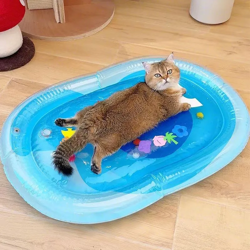 

Water Mattress Pet Pat Water Mattress Dog Summer Inflatable Water Ice Pad Cool Thickened Kennel Cat Nest Pet Bed