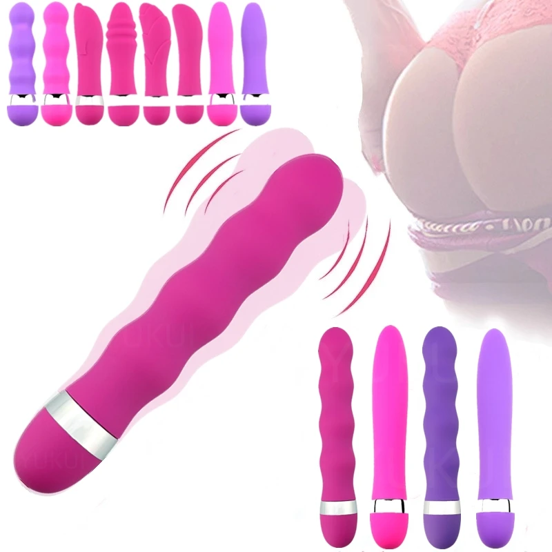 Mini Vibrator Multi Speed G Spot Vagina Vibrators Clitoris Butt Plug Anal Erotic Goods Products for Woman Men Adults Sex Toys