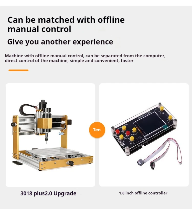 โลหะ CNC Mesin Grafir Laser 40W/80W 3-แกนเลเซอร์แกะสลัก CNC ไม้แกะสลักเครื่อง500W Spindle กรอบโลหะเต็ม