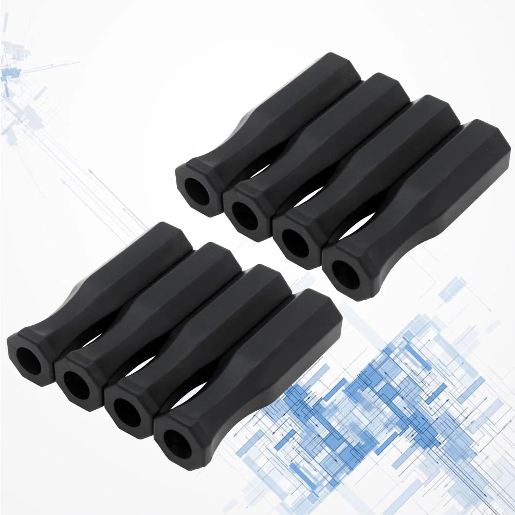 

8 Pcs Foosball Handle Replacement Parts Table Football Accessory Spare Covers Grip Case