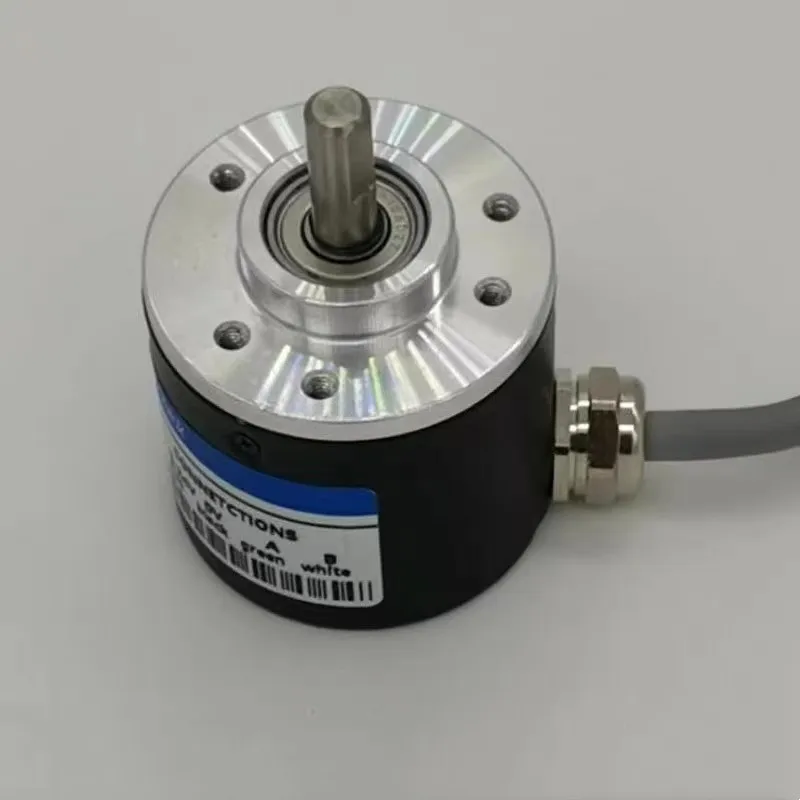 100/200/360/400/600/1000P/R Encoder DC 5V-24V Encoder 100P 200P 360P 600P 1000P Incremental Rotary AB 2 Phases 6mm Shaft Suit