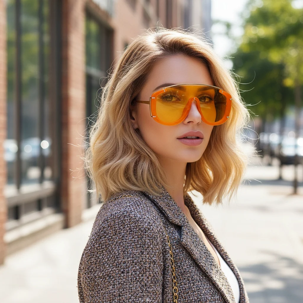 Fashionable Trend-changing Sunglasses, Sweet And Cool Style Sun Glasses, Uv-protective Sunglasses 3092