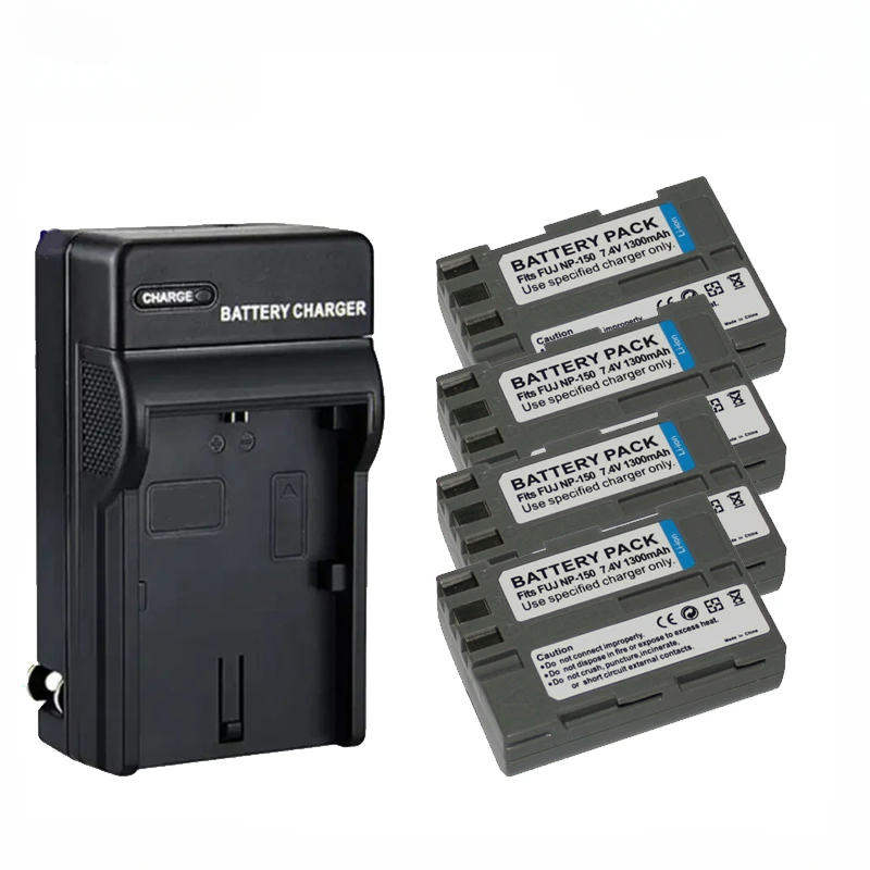 Digital Camera Battery 7.4V 1300mAh NP-150 NP150 FNP150 FNP-150  for Fujifilm Fuji FinePix S5 Pro IS Pro SLR