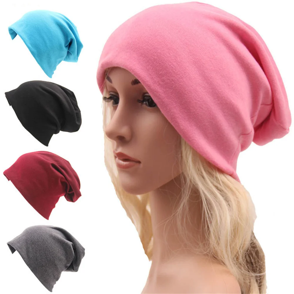 

Winter Beanie Hats Cotton Hat For Women Men SIMPLE Hip Hop Beanie Caps Casual Female Knitted Skullies Bonnets Warm Hats