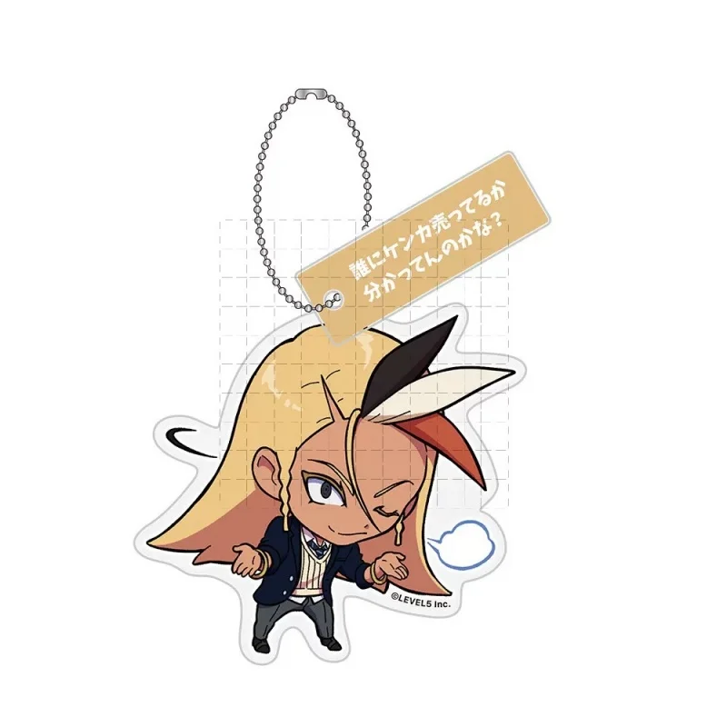 Inazuma Eleven 6cm Mamoru Endo Shuuya Gouenji Yuuto Kidou Ichirouta Kazemaru Acrylic Pendant Keychains Bag Charm