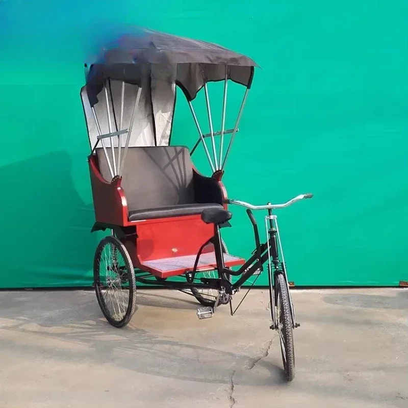 Street View Electric Bicycle Passenger Tricycle Human Sightseeing Bicycle