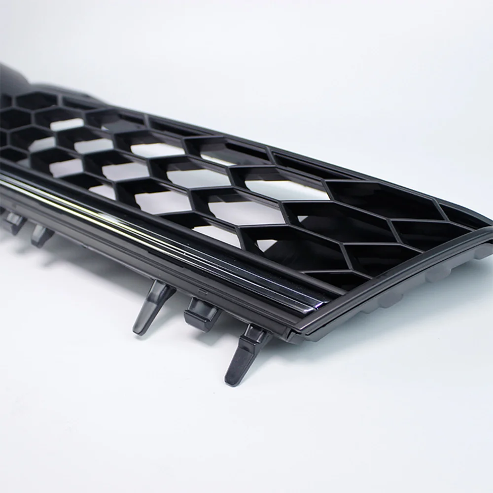 For Volkswagen Golf 7 MK7 Non-GTI 2014-2017 Car Front Bumper Grille Honeycomb Grilles GTI Style Racing Grill Body Kit