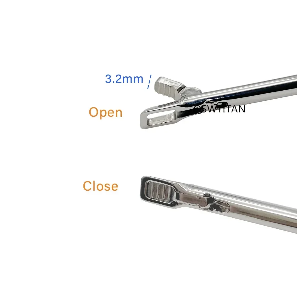 QSWTITAN Tendon Forceps (basket forceps ) Meniscus punch Forceps arthroscopy instruments Autoclaveable Straight Left Rig