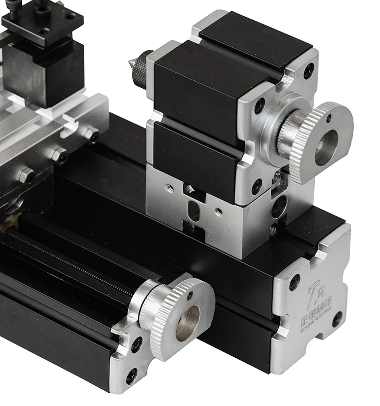 Fai da te buon prezzo 60W migliorato multiuso mini tornio per fresatura mini tornio automatico interamente in metallo Cina