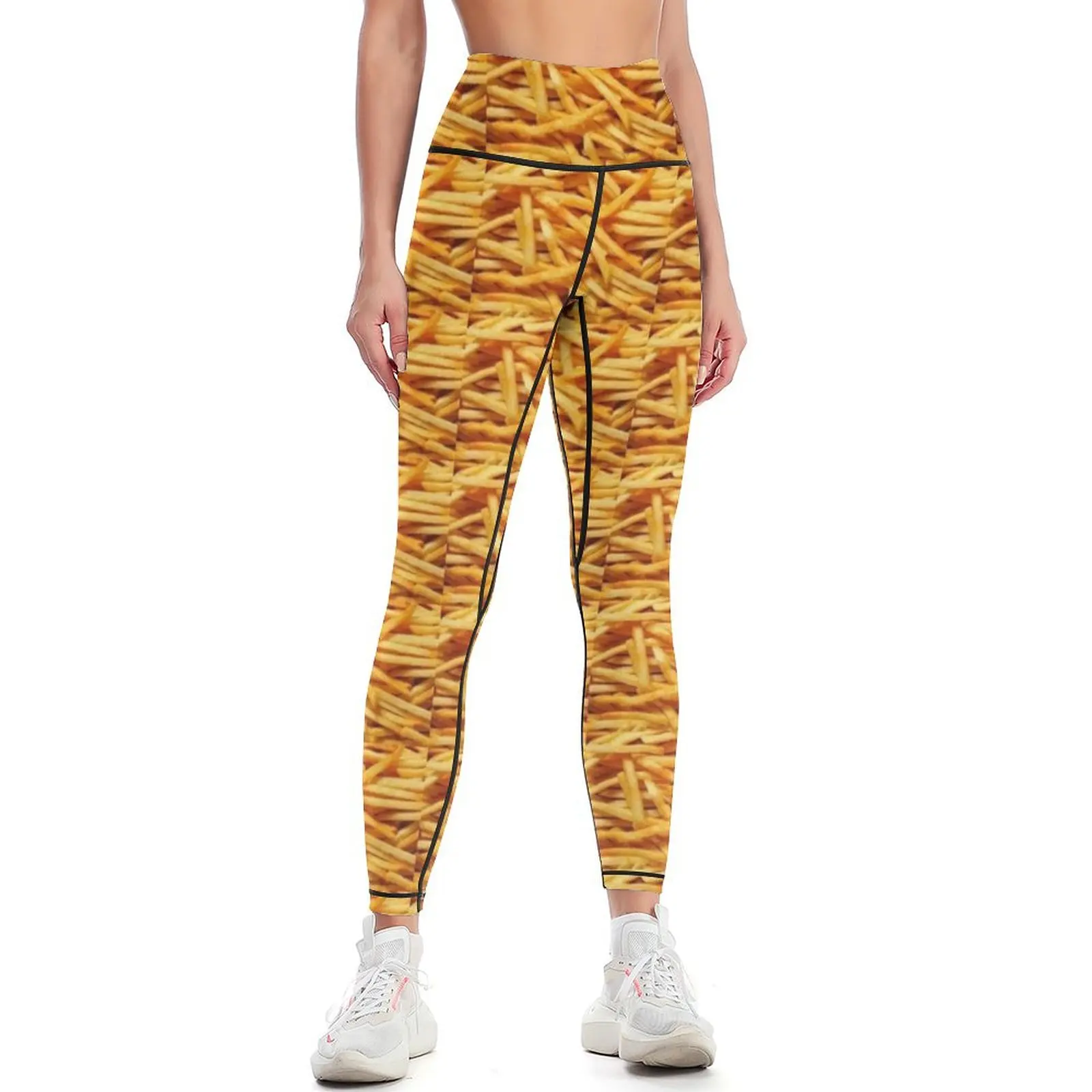 

Fries Leggings Golf wear gym top Womens Leggings