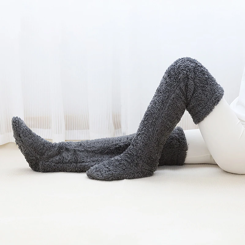 

Winter Warm Feet Stockings For Women And Men Multifunctional Bed Sleep With Quilt Old Cold Legs Warm Sleep Socks Foot Warming