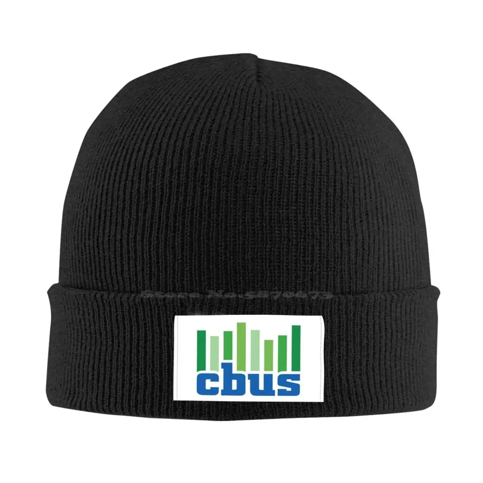 Cbus Super Logo Print Graphic Casual cap Baseball cap Knitted hat