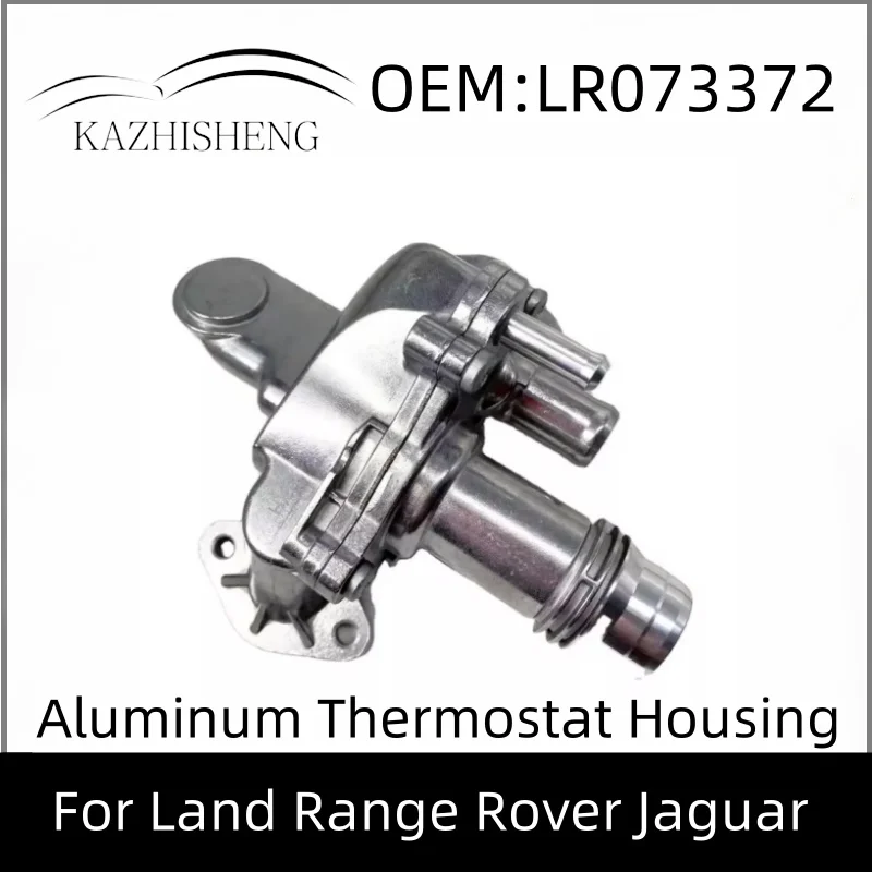 

LR073372 Aluminum Thermostat Housing for Land Range Rover Sport Discovery LR3 4 2.7 3.0 diesel Jaguar XF