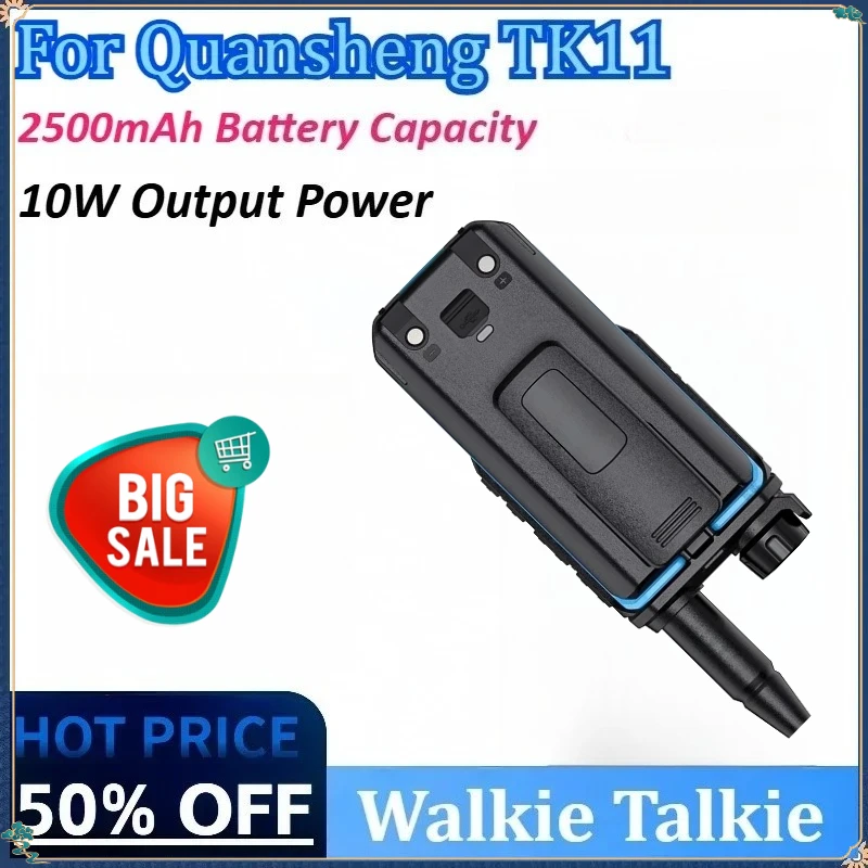 

Walkie Talkie for Quansheng TK11 UHF USB AM FM 10W HF VHF LSB CW 27MHz CB MW SW LW SSB Spectrum Analyzer MagicVoice TwoWay Radio