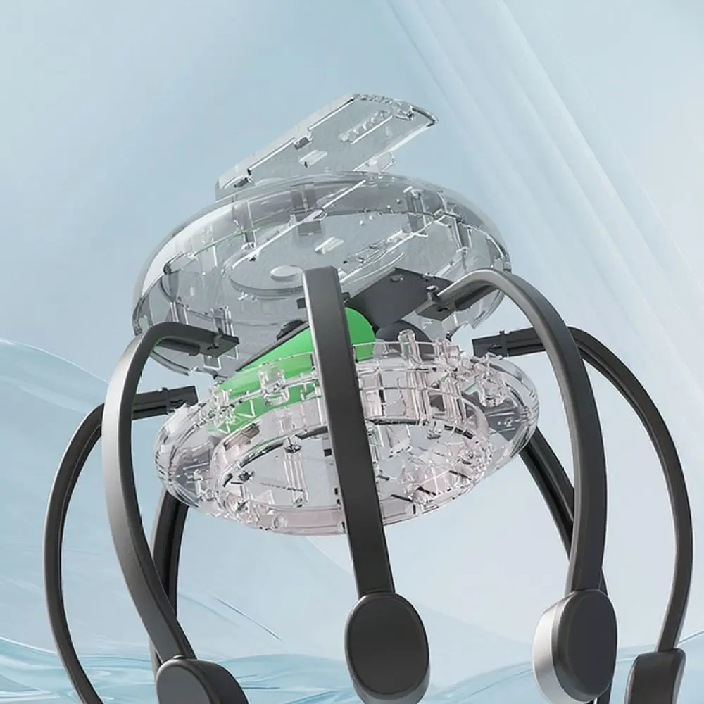 Electric Head Relaxation Apparatus Rechargeable Scalp Massage Claw Multi Gear Vibration Device For Daily Stress Relief