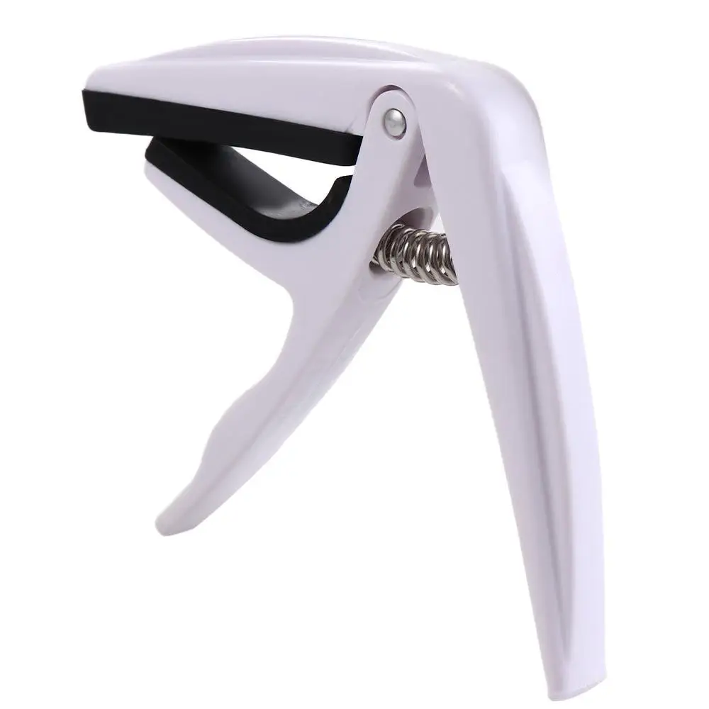 Plastic Universal Guitar Capo White Red Guitarra Tuning Clamp Blue Portable Guitar Tuning Clamp Electric Guitar